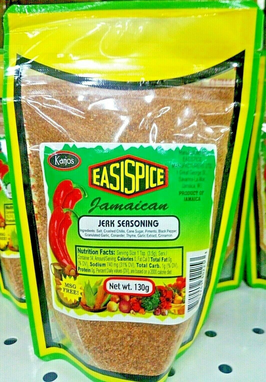 Easy Spice Jerk Seasoning 130g