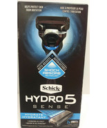 Schick Hydro 5 Sense Hydrate Shock Absorb Razor 1 Handle &amp; 2 Cartridges - $9.41