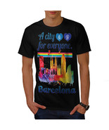 Gay Pride Love Barcelona Shirt Spain City Men T-shirt - $12.99
