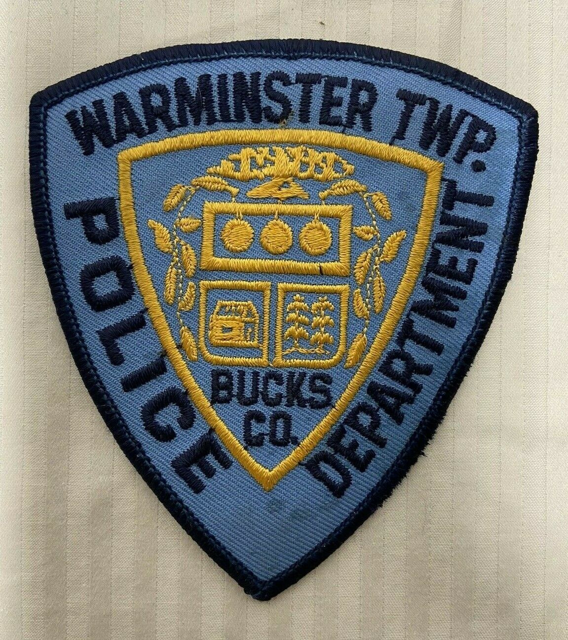 Warminster Township Bucks County Police Department Patch Other