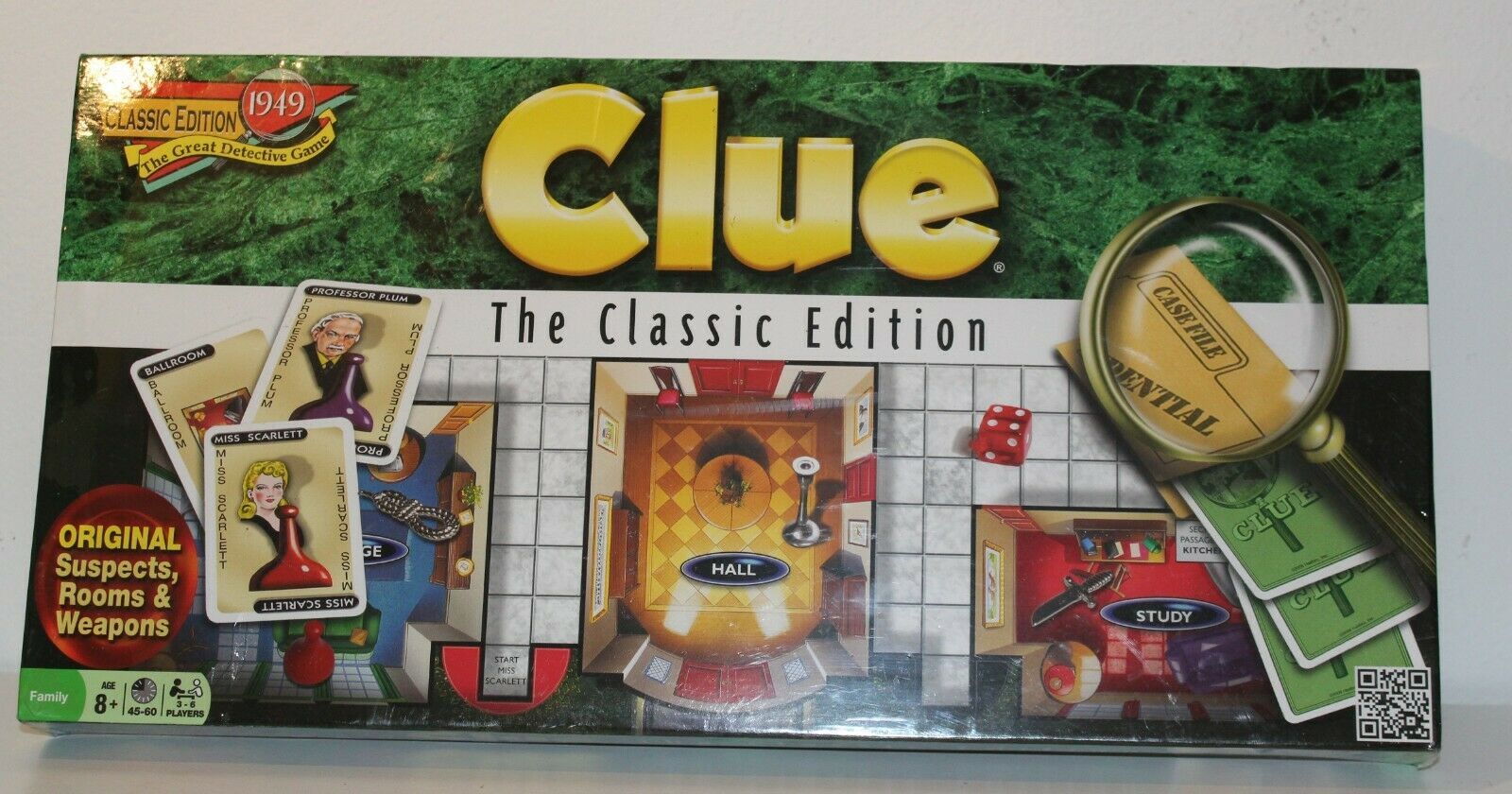 Primary image for Clue Detective Game The Classic 1949 Edition* Sealed never opened