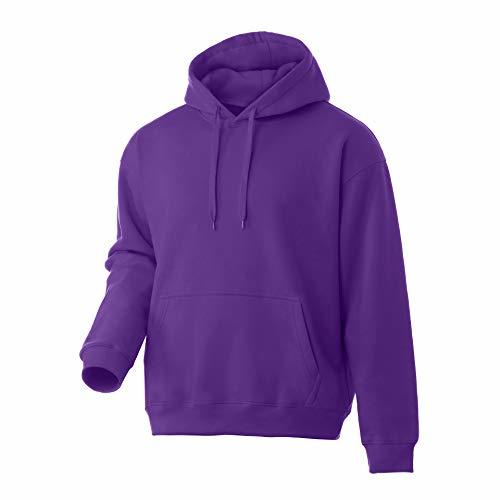 Basic Hoodie Purple, L - Sweatshirts, Hoodies