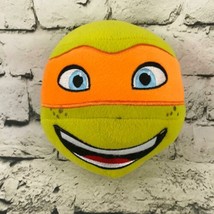 Nickelodeon Teenage Mutant Ninja Turtle Michelangelo Plush Round Stuffed... - $12.86