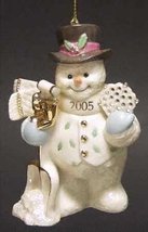 Lenox 2005 A Chilly Christmas Snowman Ornament - $29.58