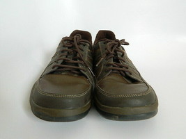 Mens Rockport XCS Brown Leather Upper Shoes Size 9 Lightweight Memory Foam - $29.99