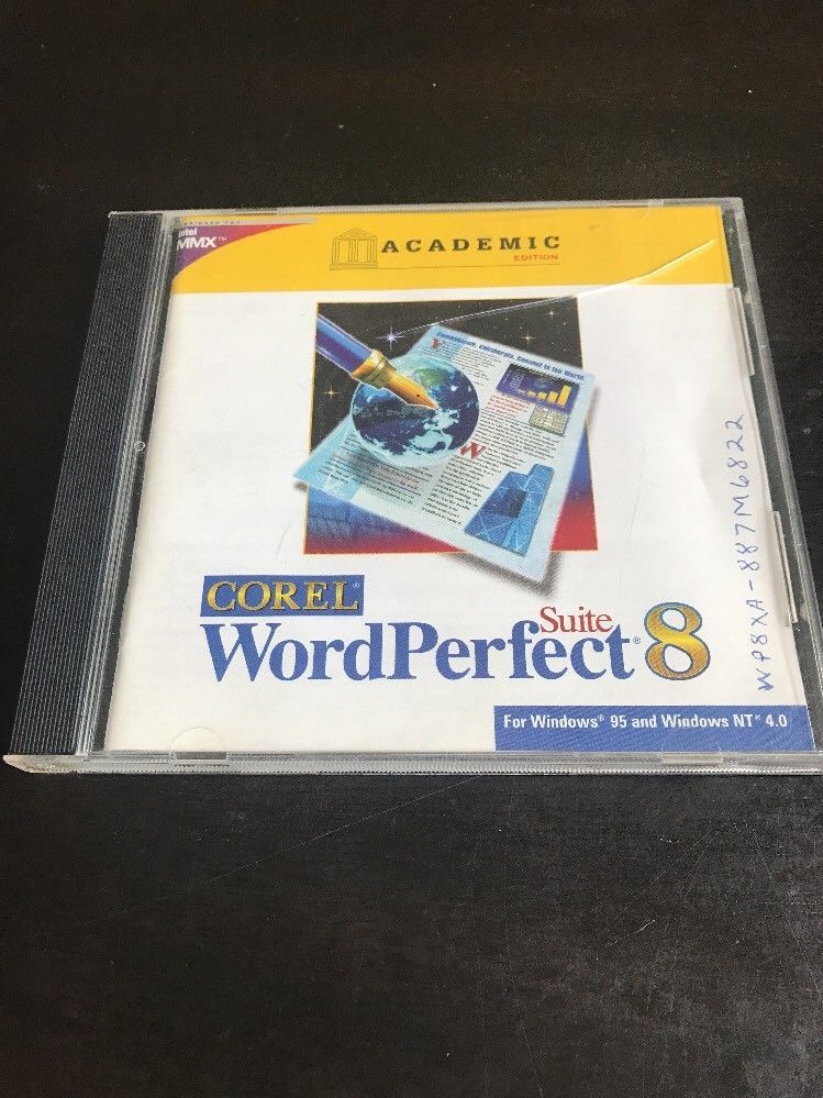 wordperfect 8 compatible with windows 10