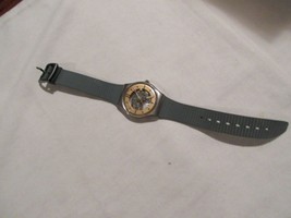 Swatch Watch , Plastic ,1980s ,Golden Sphere , Pre-Owned , Rare,Priced To Sell - $94.05