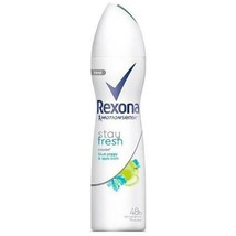 Rexona Stay Fresh Blue Poppy & Apple deodorant spray 150ml-FREE US SHIPPING - $9.36