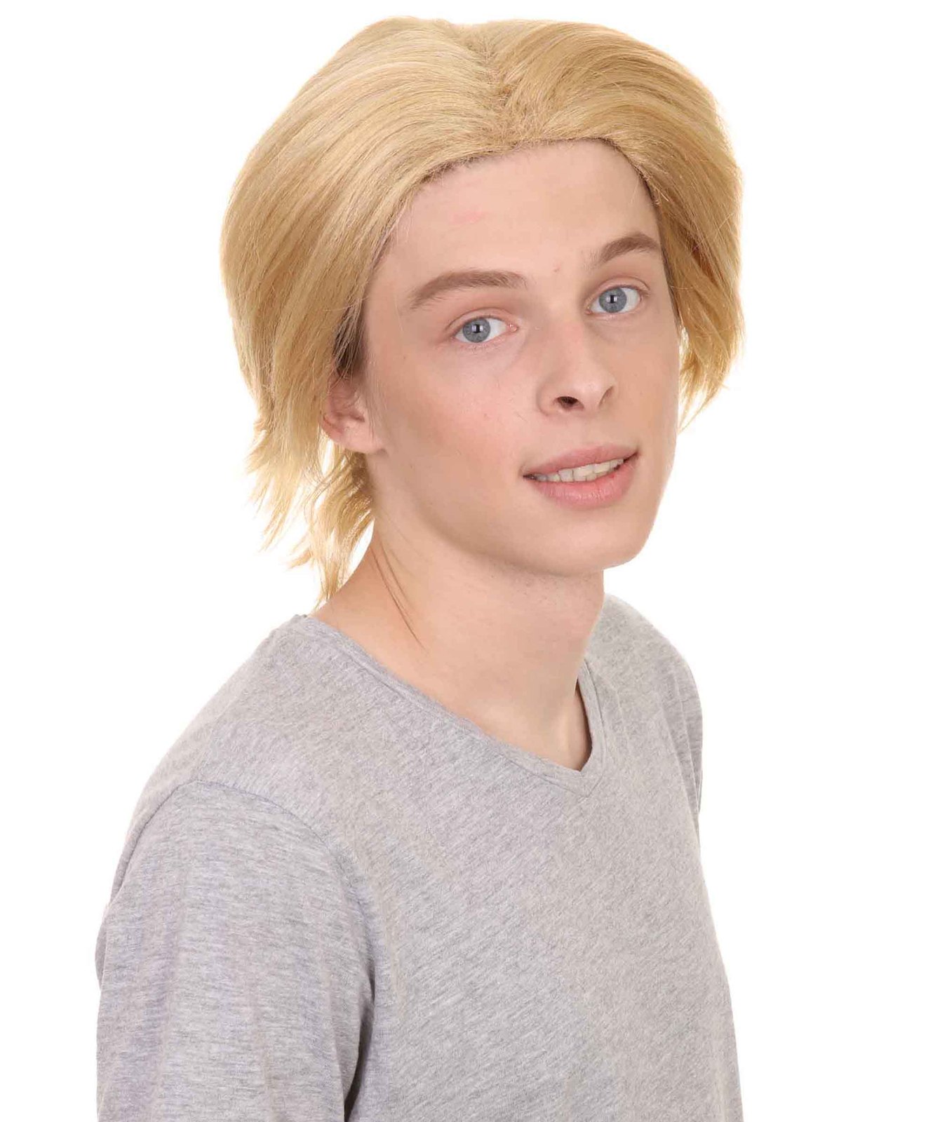 Doctor Mens Wig Blonde Cosplay Halloween Wig HM185 Wigs & Facial Hair