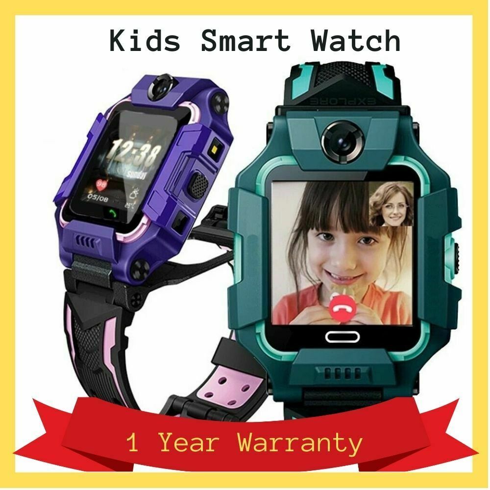 Kids Smart Watch Dual Camera Sos Voice Chat Lbs Position Smartwatch Children