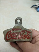 Vintage Coca-Cola Wall Mounted Bottle Opener Starr X 2 Brown Co USA pat 2333088 - $44.54