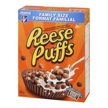 General Mills Reese Puffs 4 x 650g Real Hershey Cocoa Canadian ...