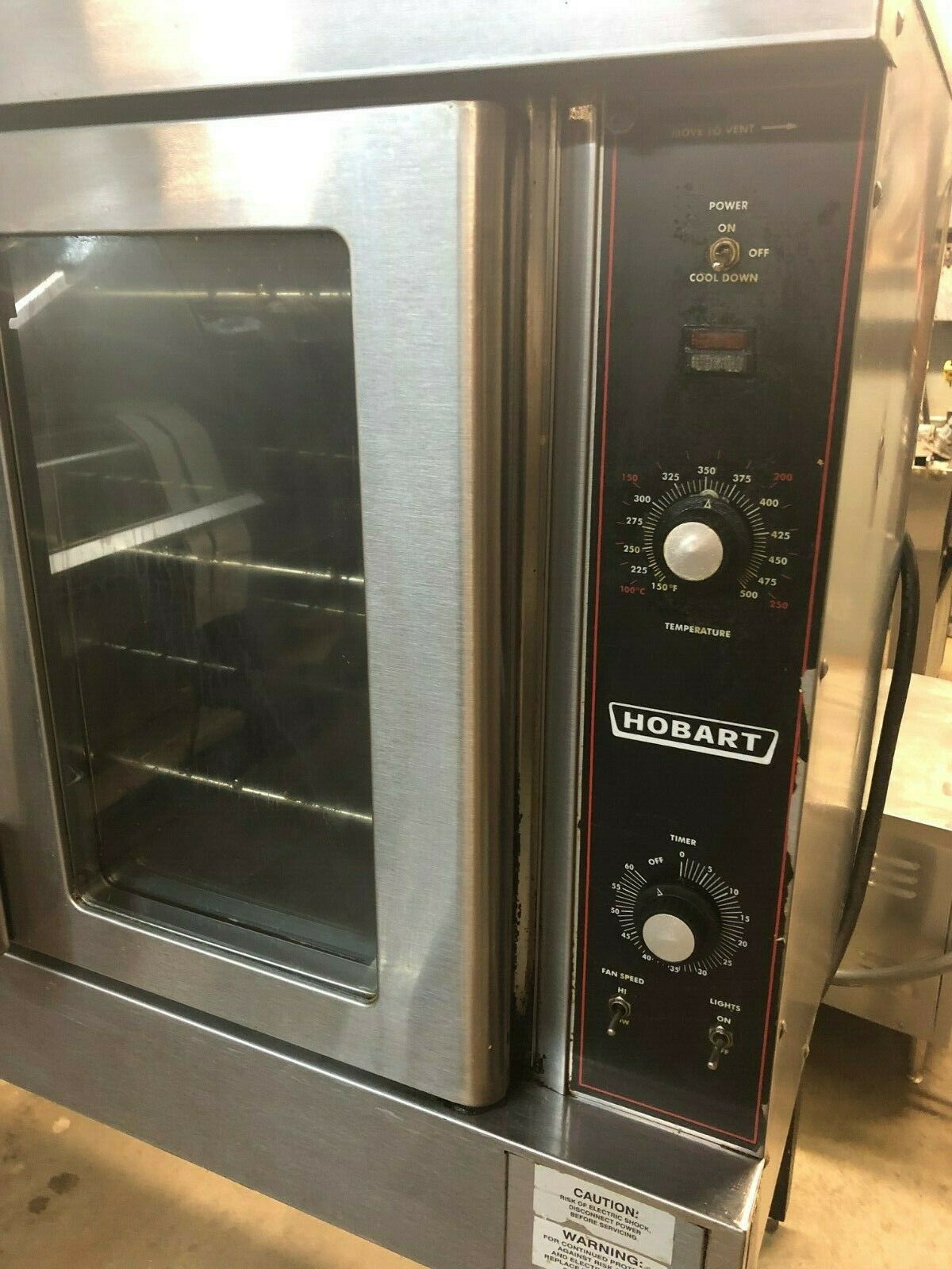 2012 Hobart HEC5 Electric Commercial Floor Model Full Size Convection