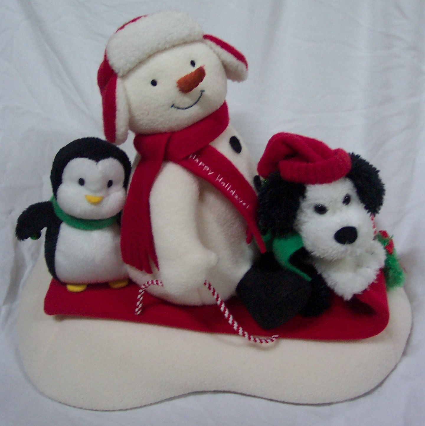 hallmark snowman and dog jingle pals