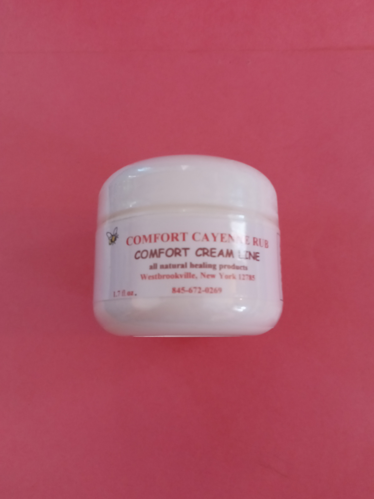 Comfort Cream Line Cayenne Rub 1.7 & 4.5 oz
