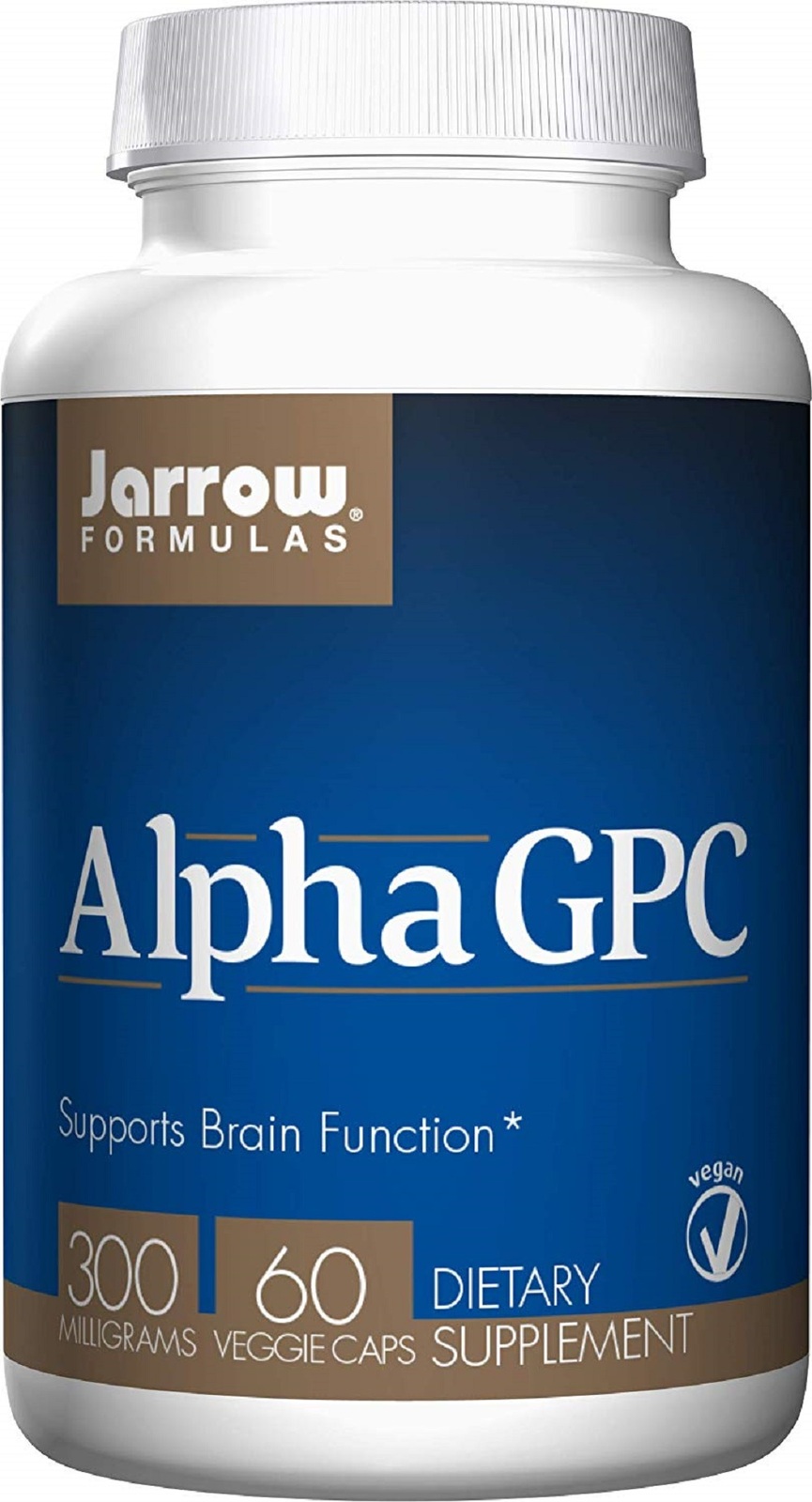 Jarrow Formulas Alpha GPC, Supports Brain Function, 300mg, 60 Veggie Caps
