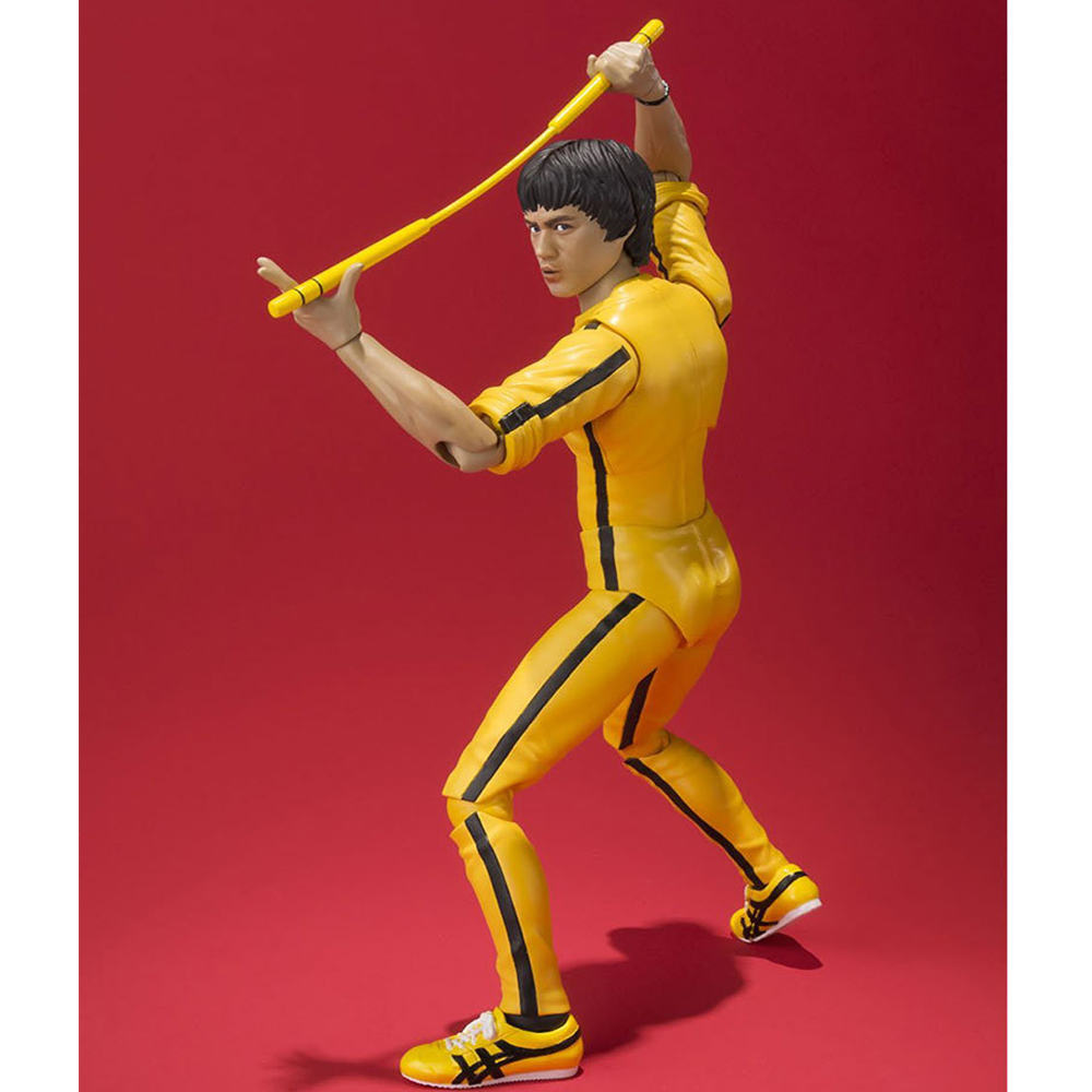 Bruce Lee Lixiaolong Yellow Track Suit 75th Anniversary Edition Action