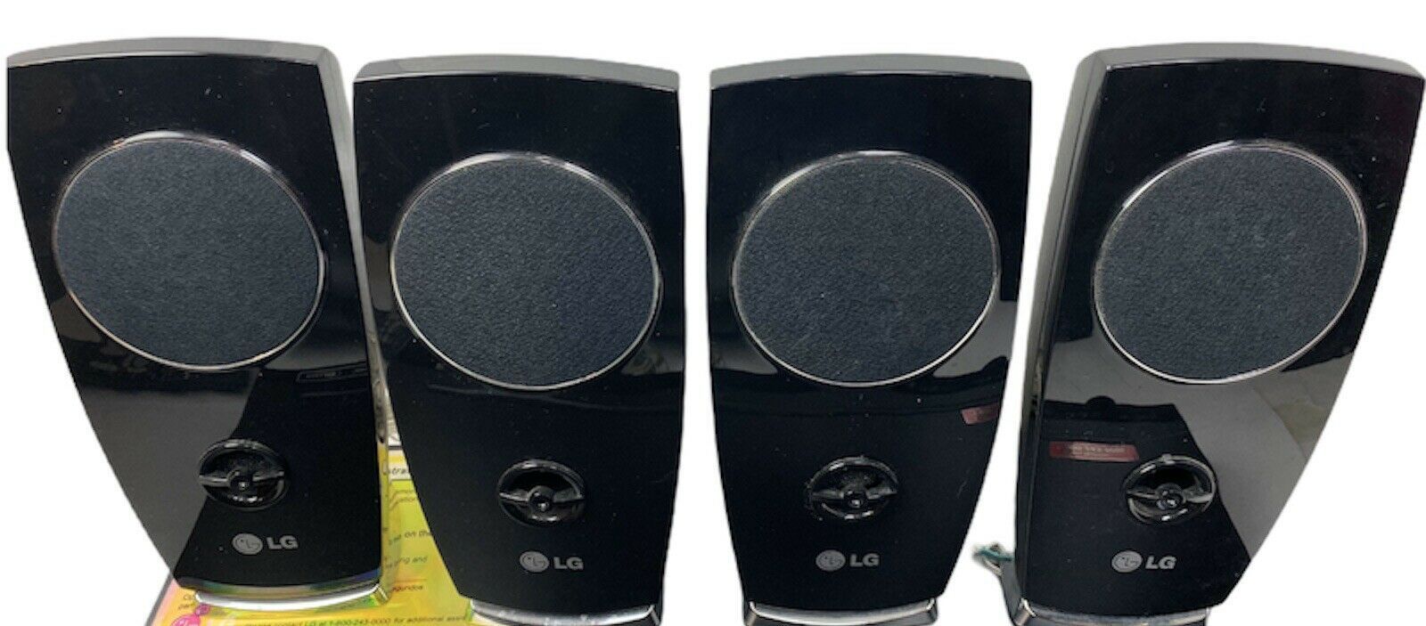 LG LHT854 DVD/CD 5.1 Home Theater System Receiver HDMI HD Remote Tested Bundle Receivers