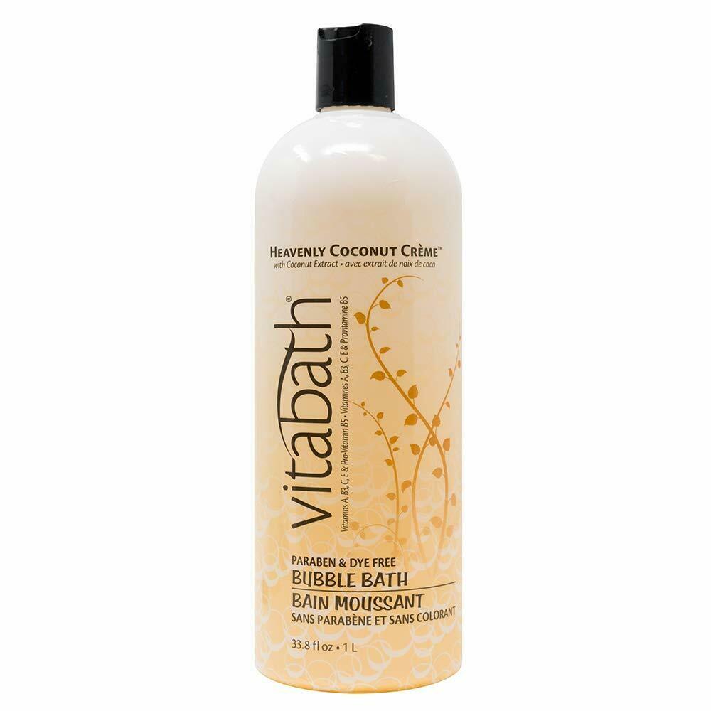 Vitabath Bubble Bath Heavenly Coconut Creme 33 8 Fluid Ounce Bubble