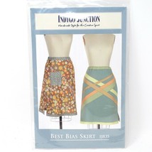 Indygo Junction Sewing Pattern Best Bias Skirt IJ835 Size S - 2XL Uncut FF 2009 - $12.19