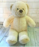 Build a Bear  Light Cream Bear Plush Stuffed Animal 14&quot; No Clothes - $12.53