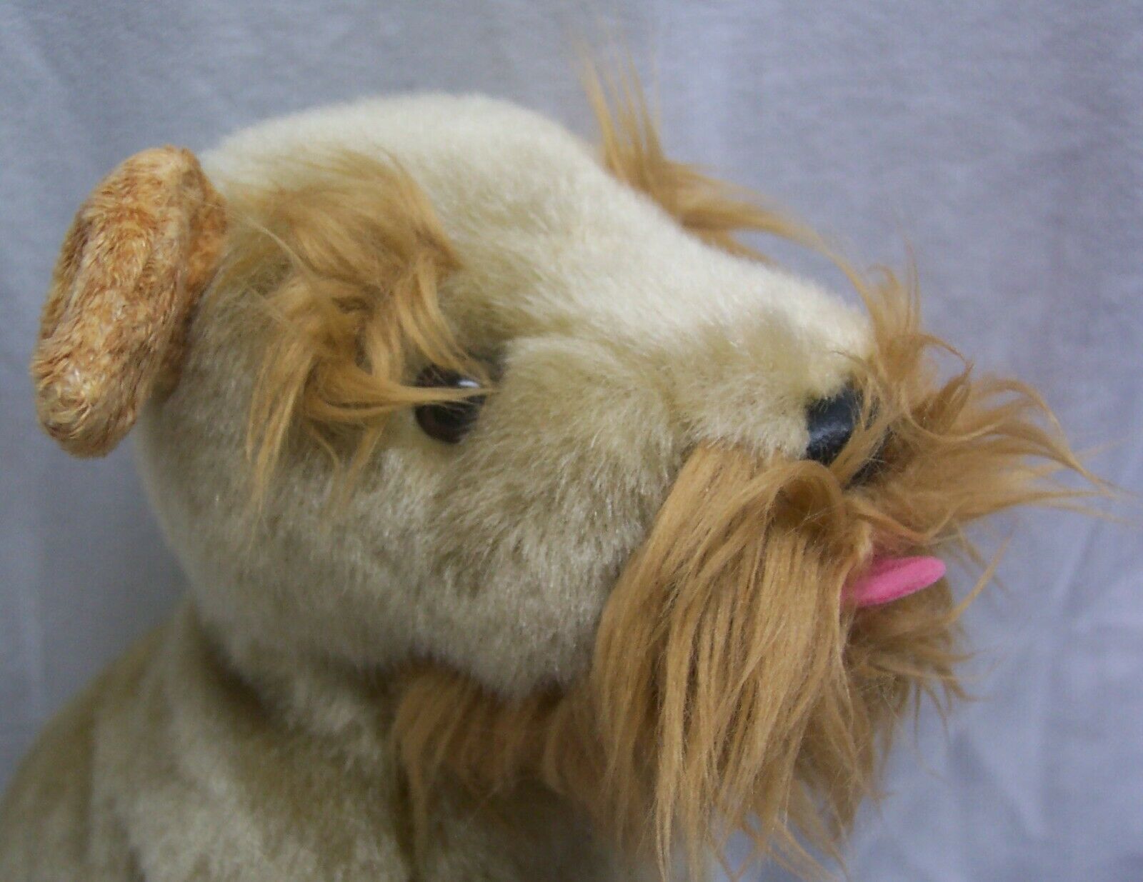 schnauzer stuffed dog