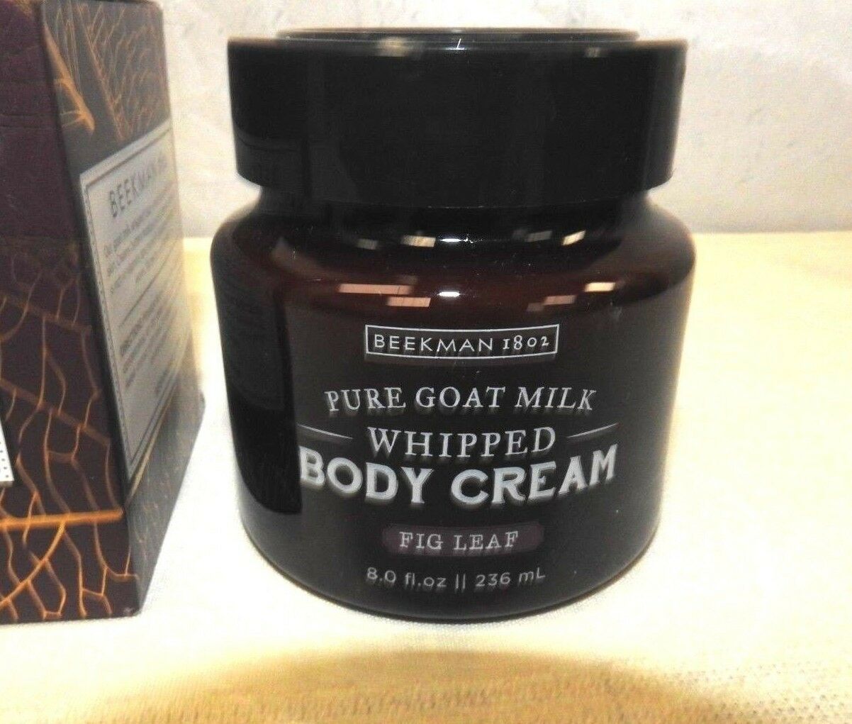 Beekman 1802 Pure Goat Milk Whipped Body Cream 8.0 fl oz. Fig Leaf NIB