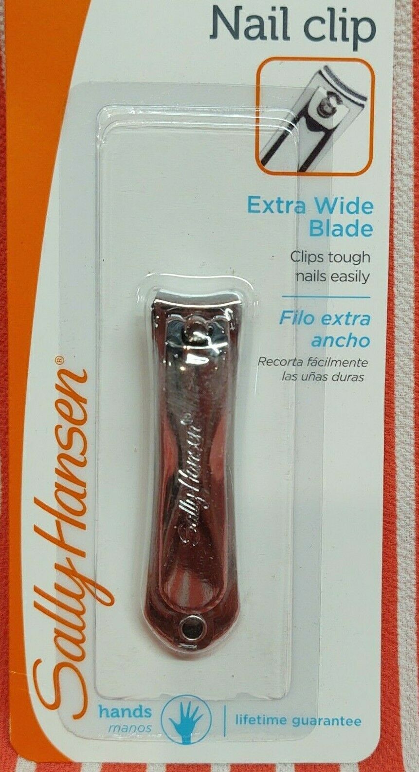 Sally Hansen NAIL CLIP Fingernail Clippers Extra Wide Blade Trimmer