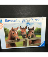 Ravensburger Horse jigsaw puzzle 500 pcs, equine meeting - $37.99