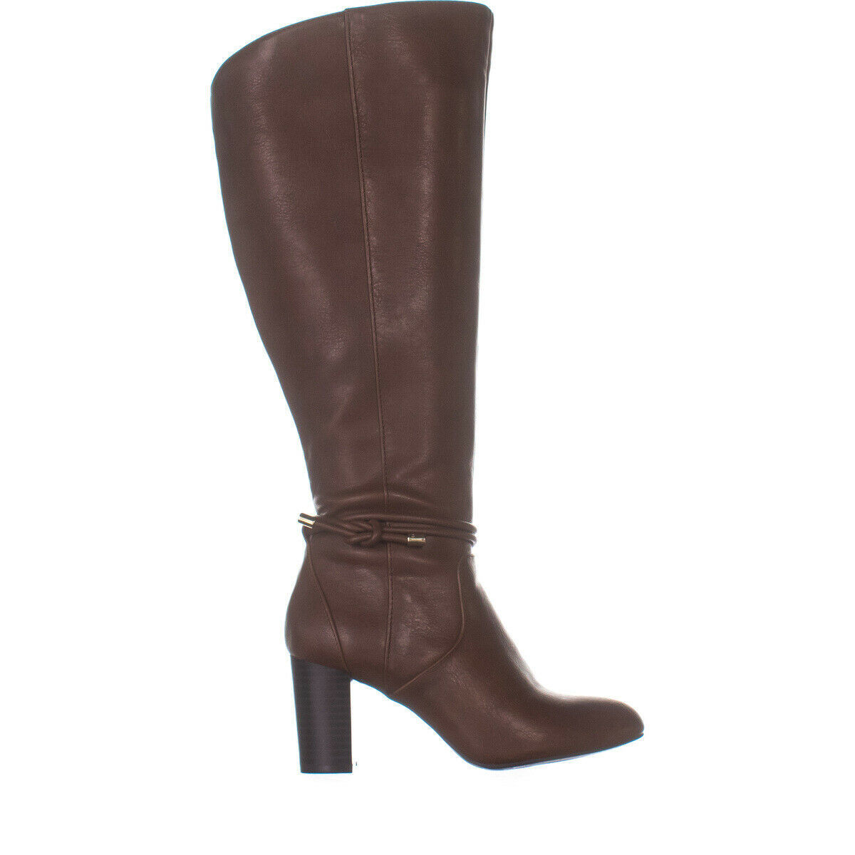 wide calf cognac riding boots