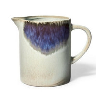 Levi’s x Target 52oz Ceramic Distressed Glaze Stoneware Pitcher Neutral/Blue New - $44.99