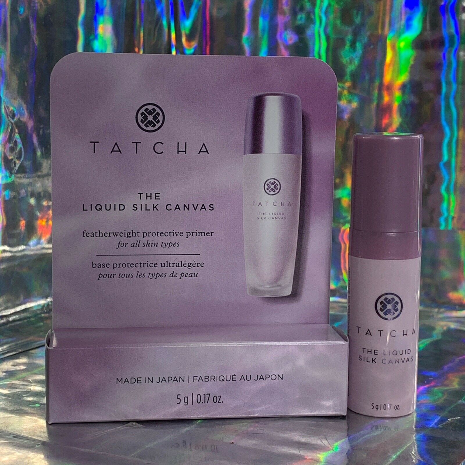 NEW IN BOX TRIAL Tatcha Liquid Silk Canvas 5mL (1/6th Full Size