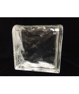 Architechtural Glass Block Clear Wavy Bullnose Hollow 7 3/4 X 7 3/4 X 3 1/8 - $26.61
