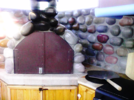 #OOR-05 River Rock Molds 12 Make 100s of Cement Stones For Walls For Pennies Ea. image 5