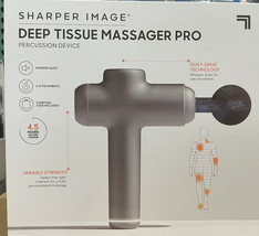 Sharper Image Deep Tissue Percussion Pro Massager with 6 Attachments - $138.97
