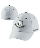 Nike Oregon Ducks Mascot UO White Dri-FIT Legacy 91 Swoosh Flex Hat - $19.79