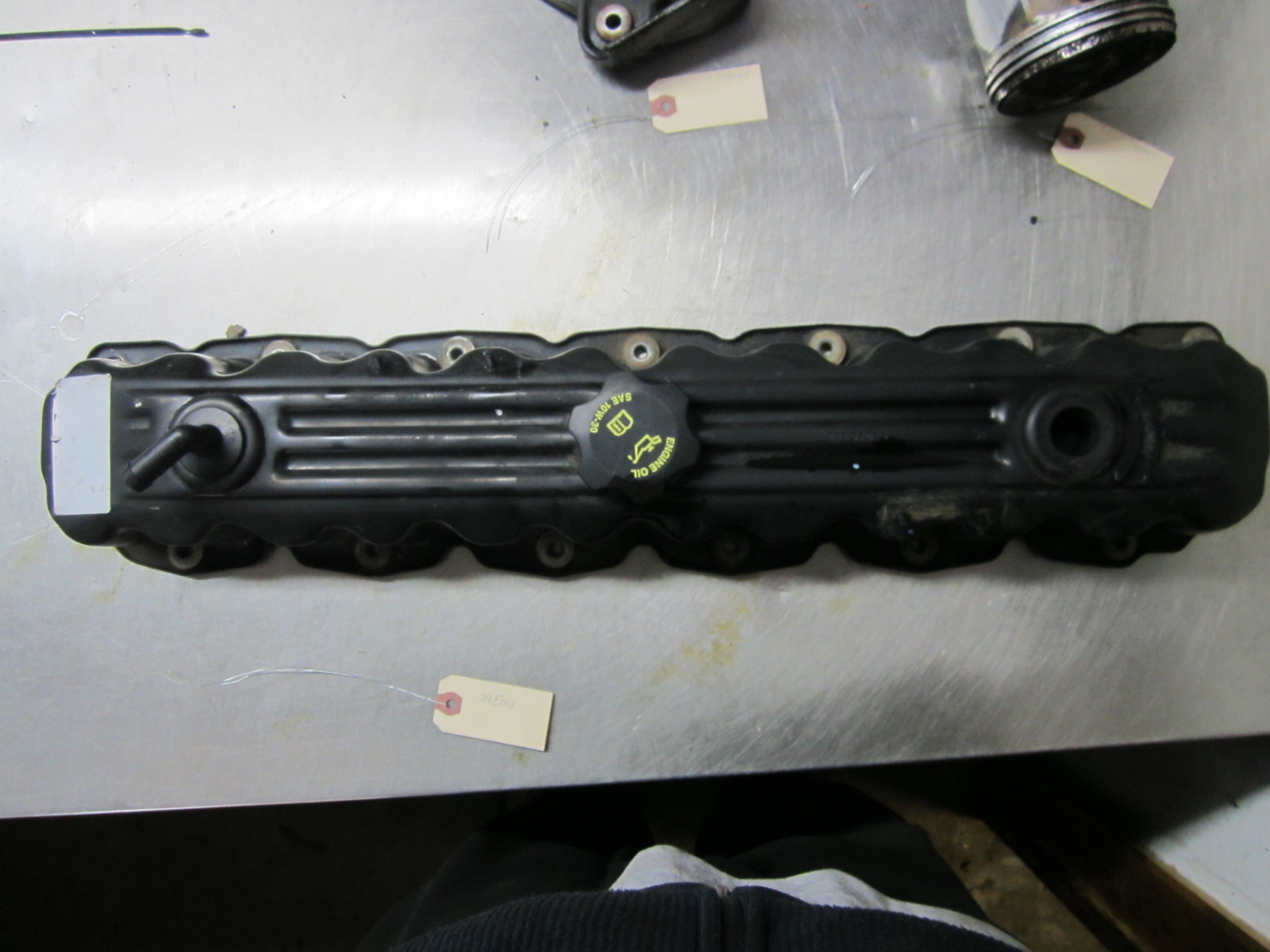 34E001 Valve Cover 2005 Jeep Wrangler 4.0 Valve Covers