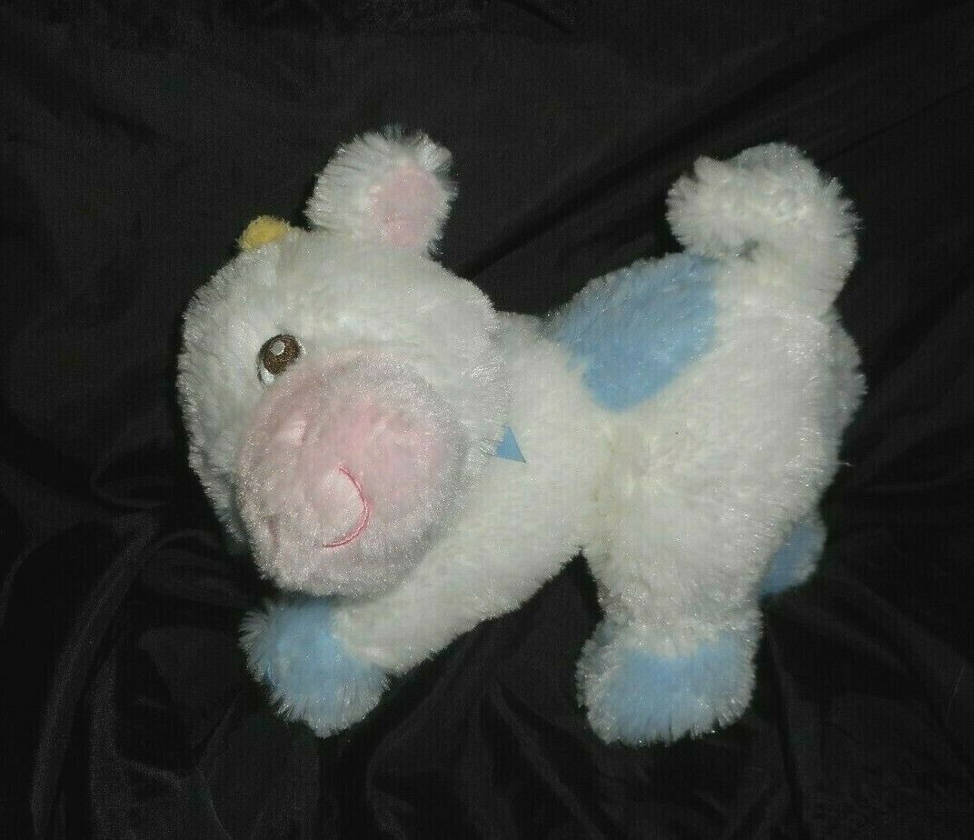 blue cow stuffed animal