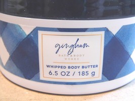 GINGHAM Bath &amp; Body Works Whipped Body Butter 6.5 OZ NEW - $17.58