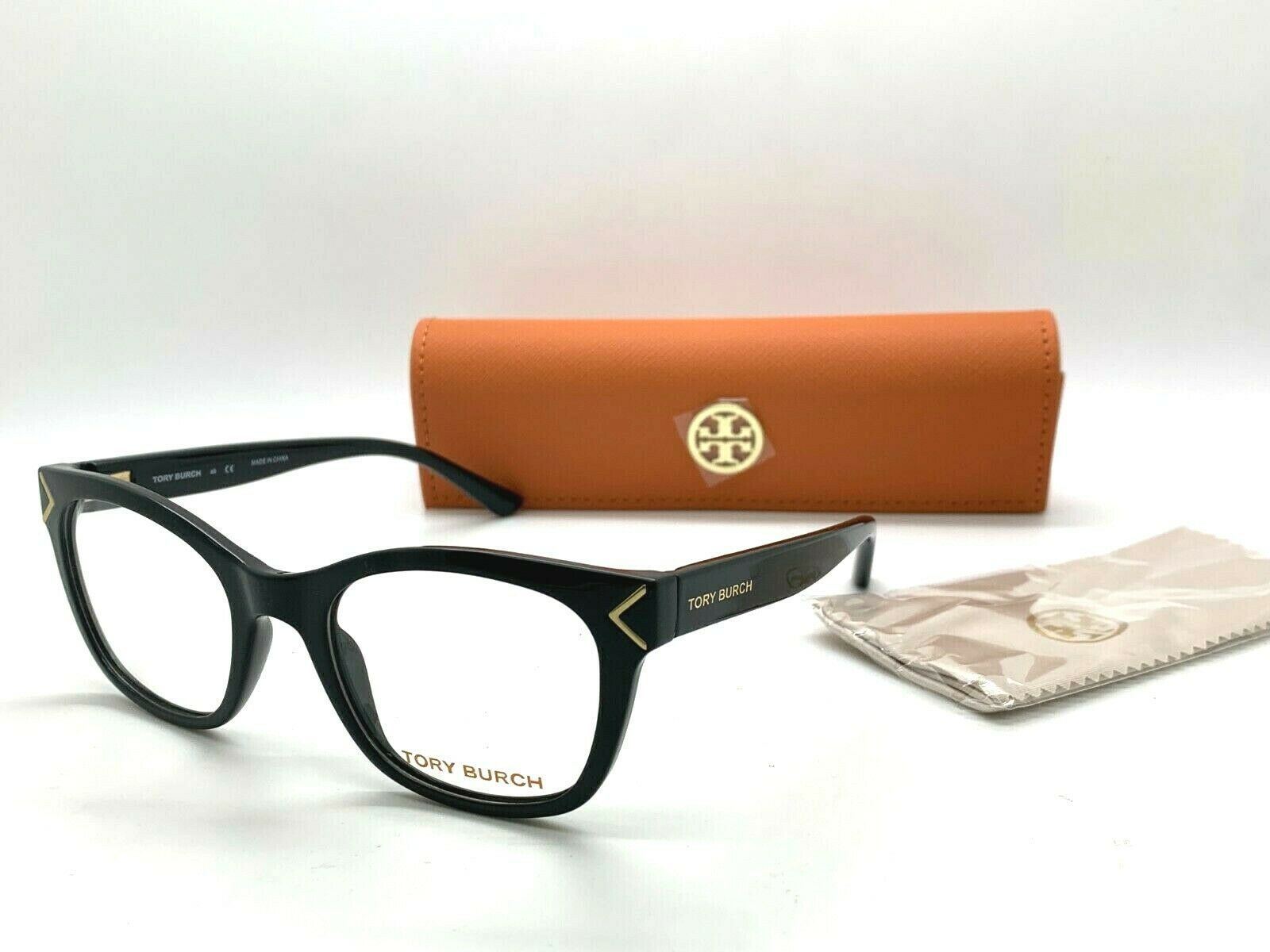 Primary image for Tory Burch TY 4003 1377 BLACK 49-19-135MM SMALL Eyeglasses Frame /CASE