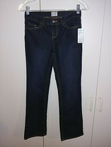 Place Girl's Dk Wash Bootcut Stretch JEANS-10-NWT-COTTON/POLY/SPANDEX-NICE - $13.99