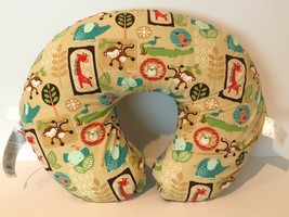 Boppy Nursing Feeding Infant Support with Pillow Protector Safari Jungle... - $24.99