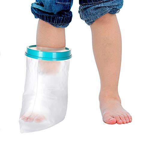 Doact Kids Foot Cast Cover for Shower Bath, Waterproof Cast Protector