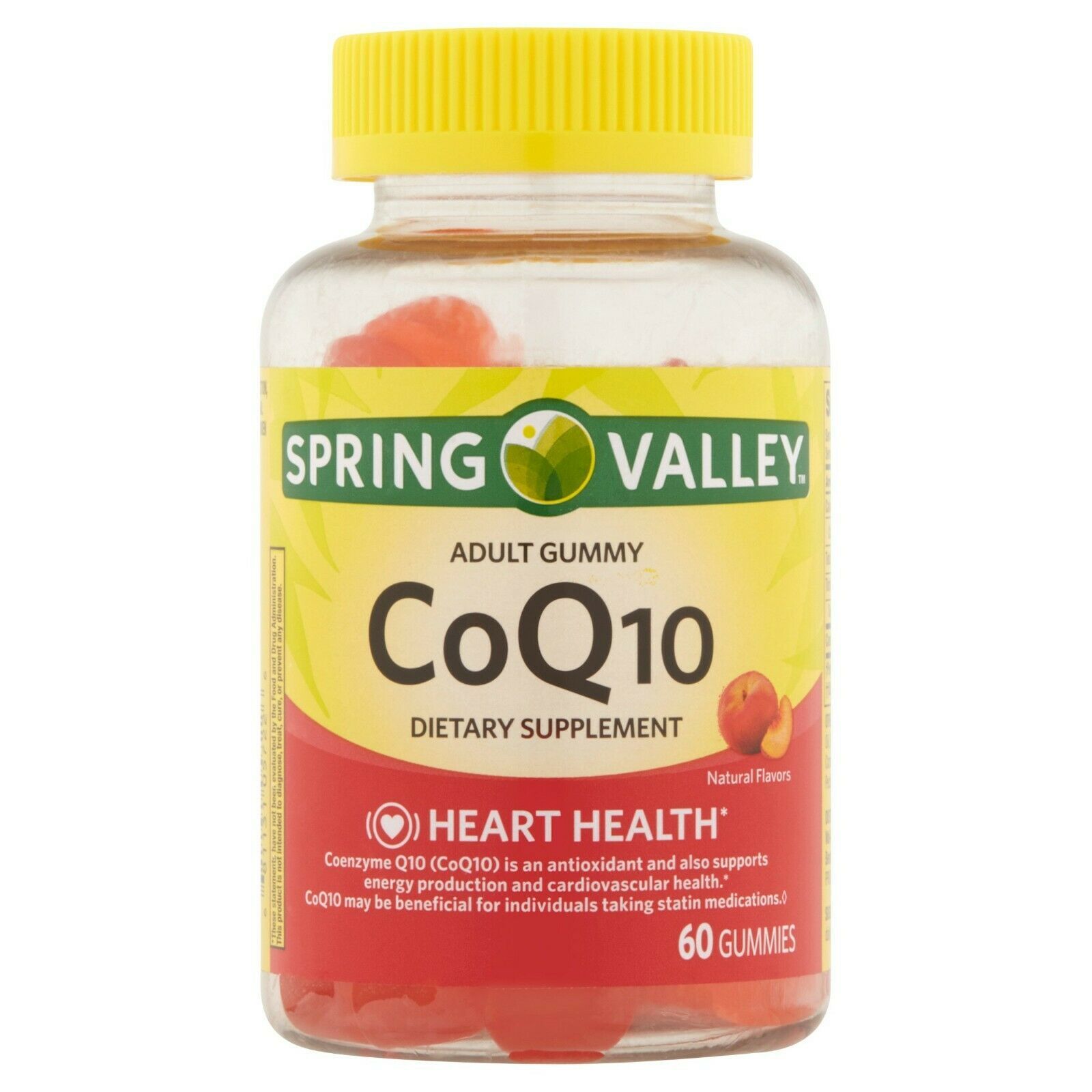 Spring Valley CoQ10 Adult Gummies 200 Mg 60 Ct Heart Health