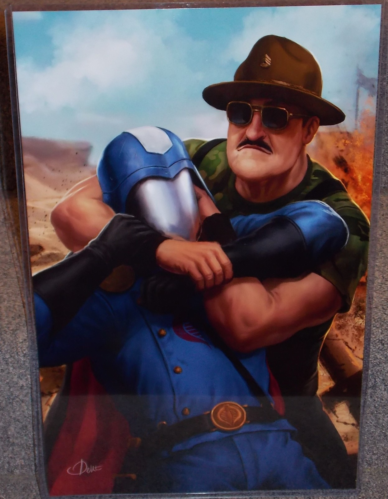 sgt slaughter gi joe cartoon