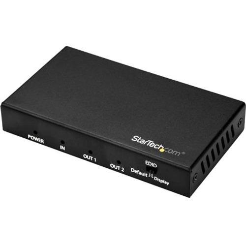 StarTech.com 2 Port HDMI Splitter - 4K 60Hz - 1x2 Way HDMI 2.0 Splitter - HDR -