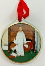 Norman Rockwell Holiday Collector Series 1999 Porcelain 14K Gold Trim Or... - $17.81