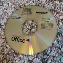 Microsoft MS Office XP Version 2002 Service Pack 1 0102 PN X08-60923 - NO KEY - $4.49