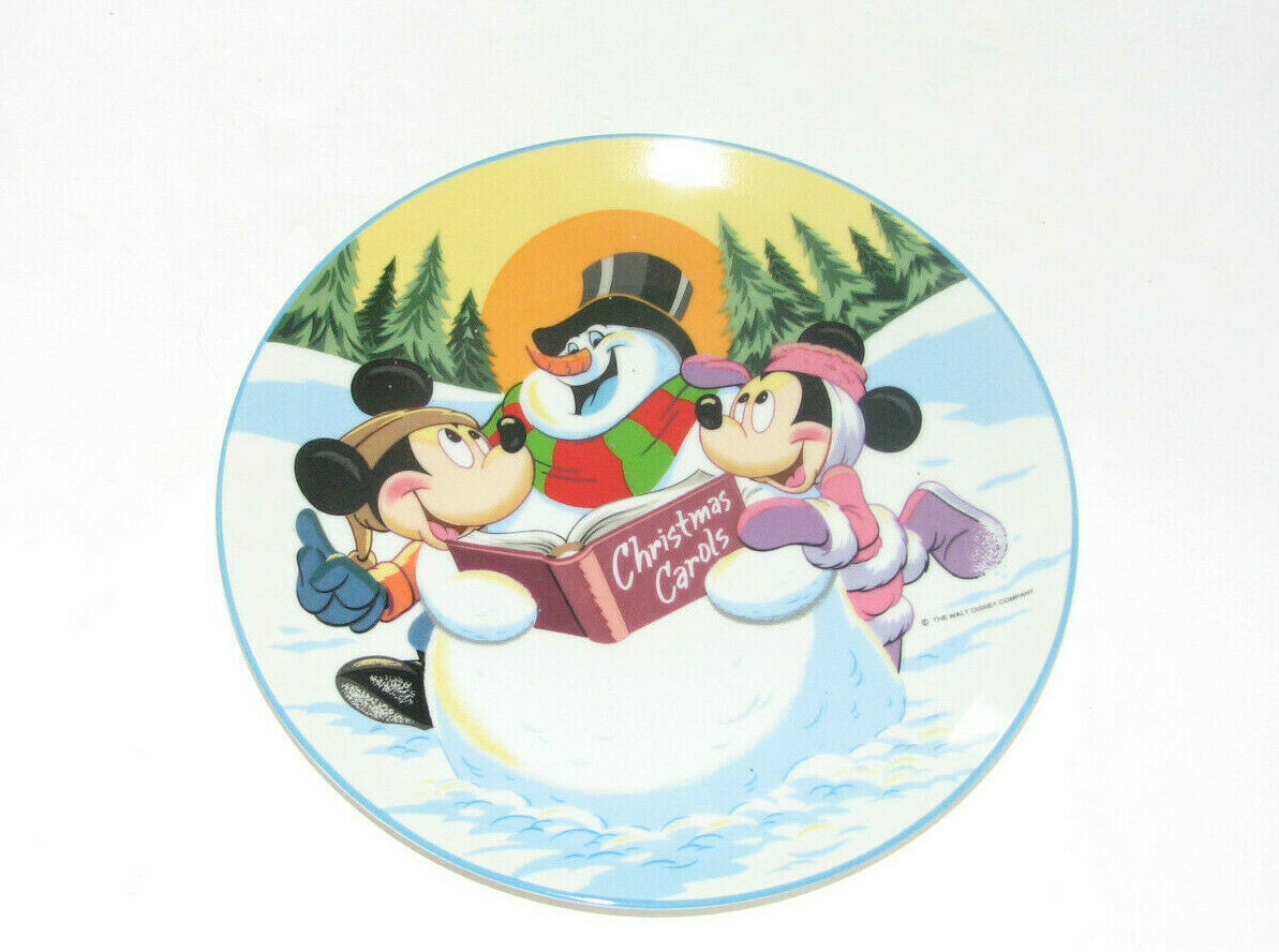 Schmid Walt Disney Characters MERRY MOUSE MEDLEY Collectible Plate 1987 - $19.78