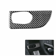 Vehicle Headlight Switch Carbon Fiber Sticker For BMW 6 series E64 Conve... - $19.70